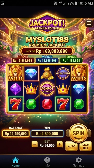 Galeri pratinjau visual myslot188 build APK resmi terbaru